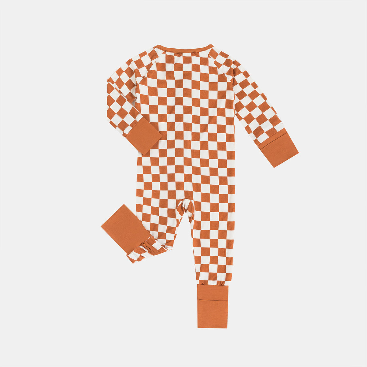 Copper Check Bamboo Zippy