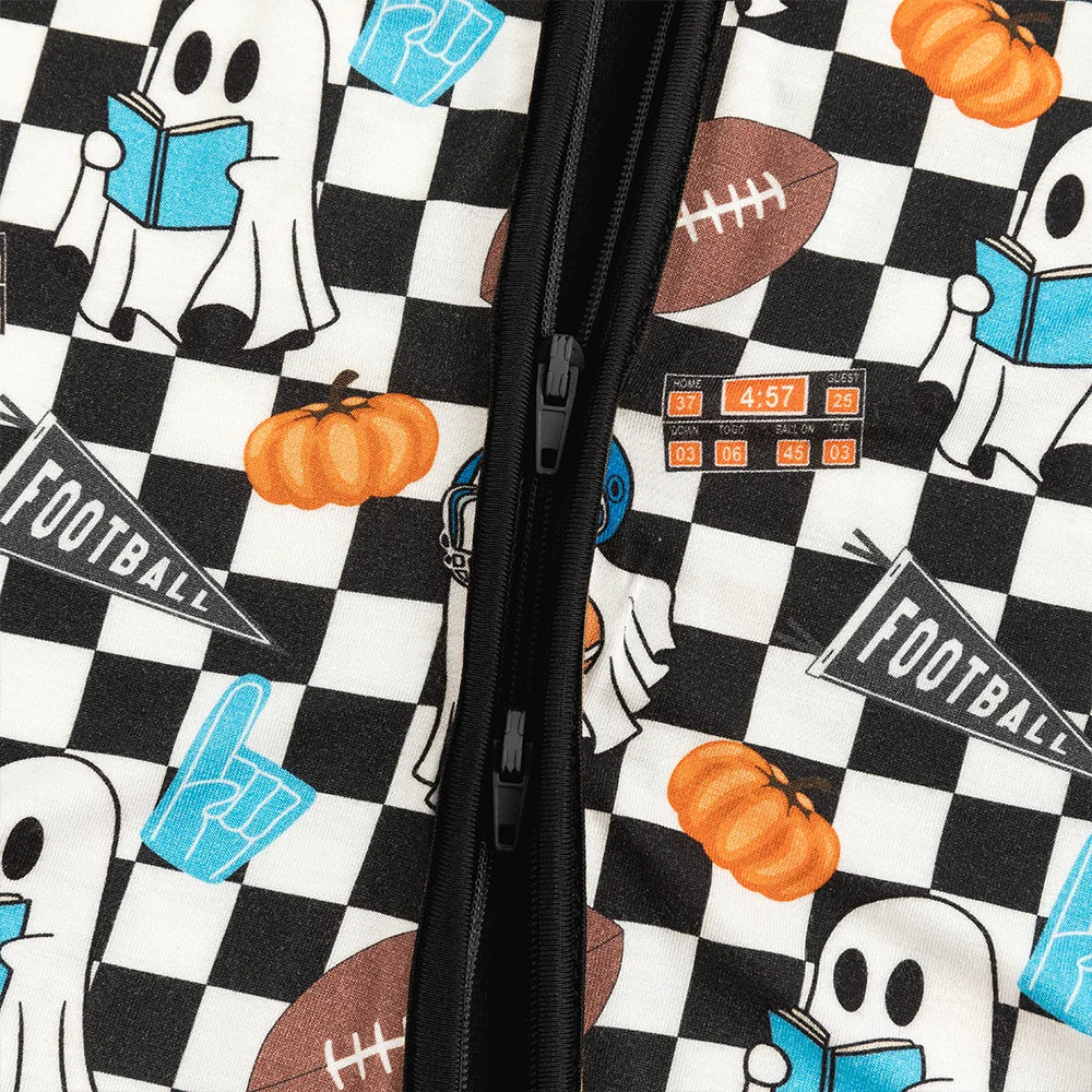 Game Day Ghouls Bamboo Zippy